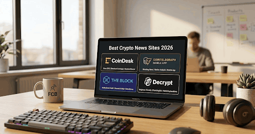 trusted crypto news sites CoinDesk Cointelegraph The Block Decrypt
